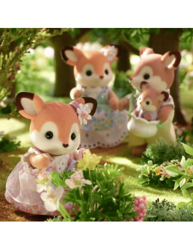 SF5799-MG,Figurine Sylvanian Families-Familia Caprioarelor