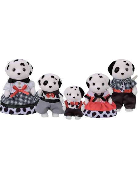 SF5862-MG,FIGURINE SYLVANIAN FAMILIES-FAMILIA DALMATIENILOR