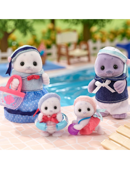 SF5759-MG,Figurine Sylvanian Families-Familia Focilor