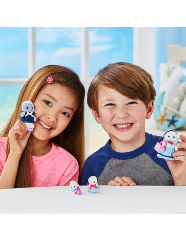 SF5759-MG,Figurine Sylvanian Families-Familia Focilor