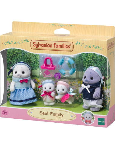 SF5759-MG,Figurine Sylvanian Families-Familia Focilor