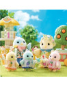 SF5860-MG,FIGURINE SYLVANIAN FAMILIES-FAMILIA PASARILOR CU PORTOCALE