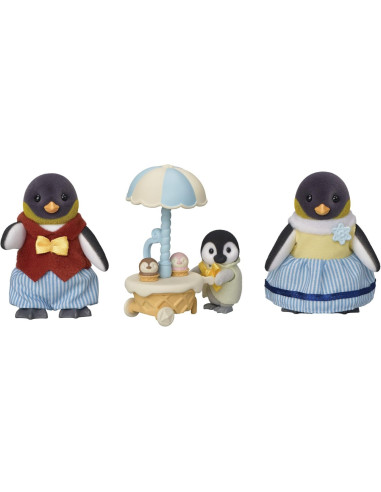 SF5694-MG,Figurine Sylvanian Families-Familia Pinguinilor