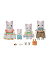 SF5738-MG,Figurine Sylvanian Families-Familia Pisicutelor Latte