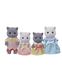 SF5455-MG,Figurine Sylvanian Families-Familia Pisicutelor Persane