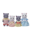 SF5455-MG,Figurine Sylvanian Families-Familia Pisicutelor Persane