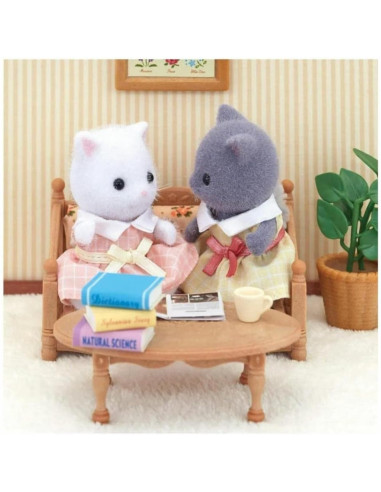 SF5455-MG,Figurine Sylvanian Families-Familia Pisicutelor Persane