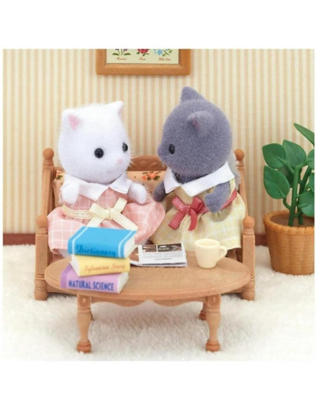 SF5455-MG,Figurine Sylvanian Families-Familia Pisicutelor Persane