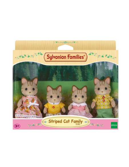 SF5180-MG,Figurine Sylvanian Families-Familia Pisicutelor Vargate
