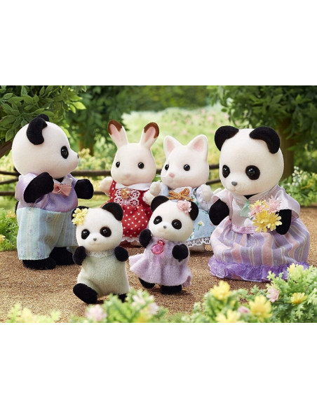 SF5529-MG,Figurine Sylvanian Families-Familia Ursuletilor Panda