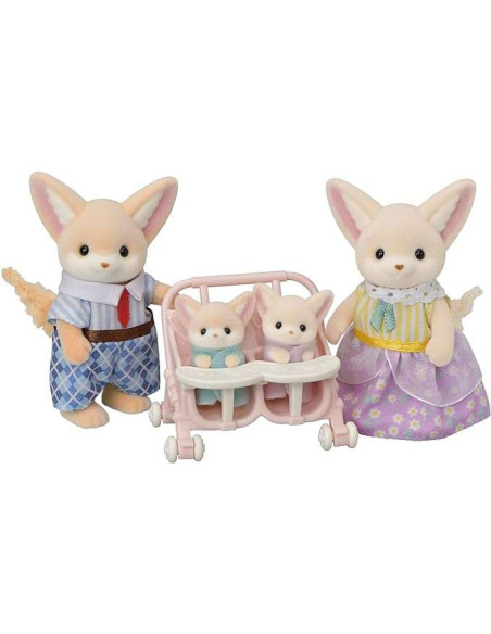 SF5696-MG,Figurine Sylvanian Families-Familia Vulpitelor Fennec