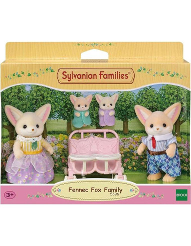 SF5696-MG,Figurine Sylvanian Families-Familia Vulpitelor Fennec