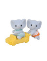 SF5774-MG,Figurine Sylvanian Families-Gemeni Elefantei