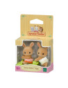 SF5772-MG,FIGURINE SYLVANIAN FAMILIES-GEMENI IEPURASI SUNNY