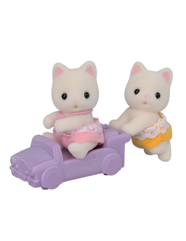 SF5773-MG,Figurine Sylvanian Families-Gemeni Pisicute Floral