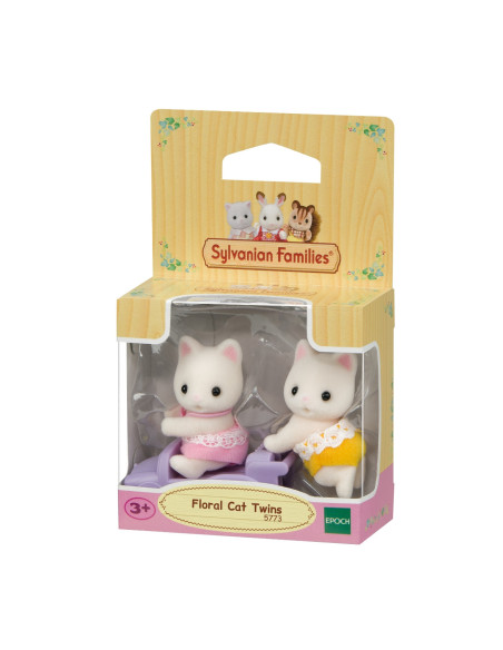 SF5773-MG,Figurine Sylvanian Families-Gemeni Pisicute Floral