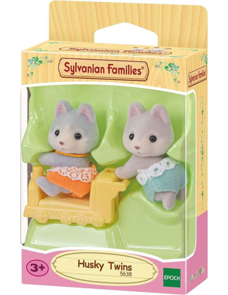 SF5638-MG,Figurine Sylvanian Families-Gemenii Catelusi Husky