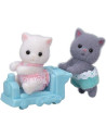 SF5457-MG,Figurine Sylvanian Families-Gemenii Pisicute Persane
