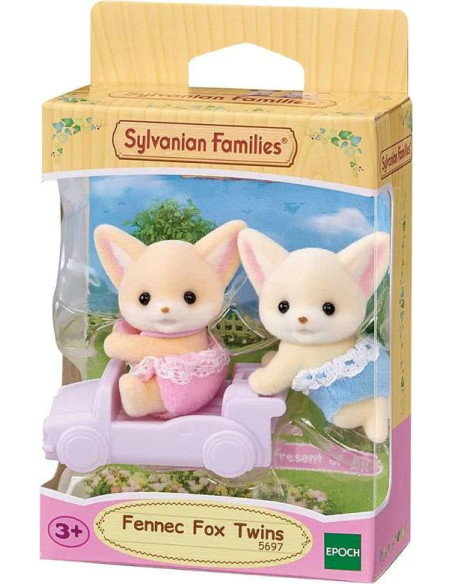 SF5697-MG,Figurine Sylvanian Families-Gemenii Vulpite Fennec