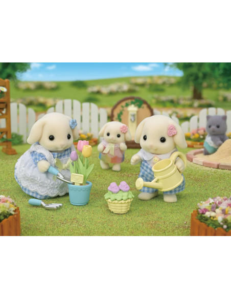 SF5736-MG,Figurine Sylvanian Families-Iepurasii Gradinari