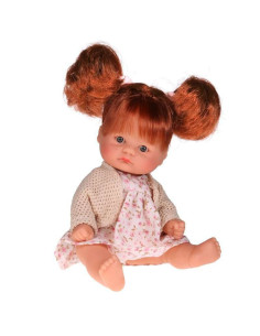 AS0114010-MG,Papusa Bomboncin cu Rochita si Cardigan 20cm