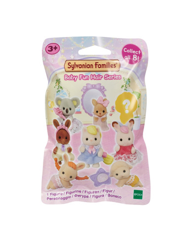 SF5657-MG,Sylvanian Families-Figurina Surpriza Coafuri Amuzante