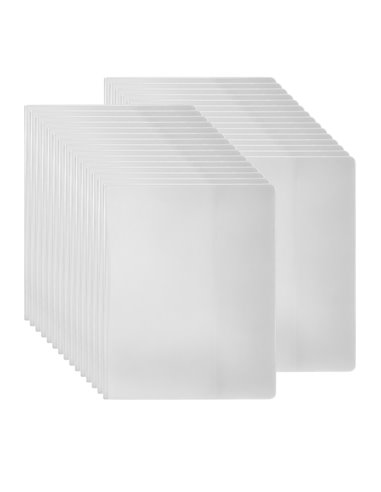 Set 100 coperti caiet A5, 310 x 220 mm, Transparente