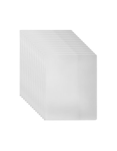 Set 25 coperti caiet A5, 310 x 220 mm, Transparente