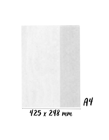 Coperta caiet studentesc, 425 x 298 mm, Transparenta