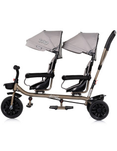 TRKHH0264LA,Tricicleta gemeni Chipolino Hip Hop latte