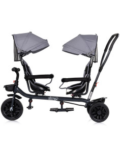 TRKHH0262PL,Tricicleta gemeni Chipolino Hip Hop platinum 2