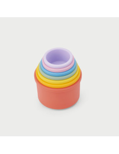 CD54547,Joc senzorial pahare din silicon pentru stivuire