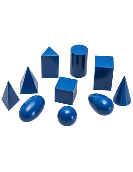 Vin85162,Corpuri geometrice albastre conform metodei Montessori