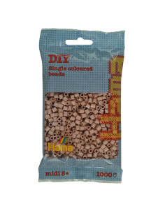 Ha207-112,Margele de calcat Hama midi roz pal 1000 buc in pungulita