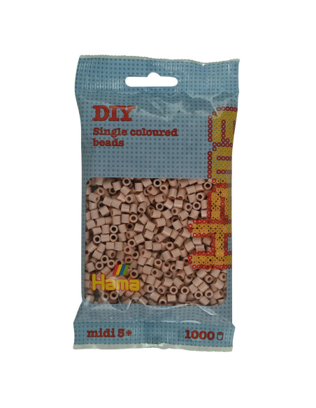 Ha207-112,Margele de calcat Hama midi roz pal 1000 buc in pungulita
