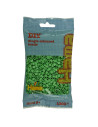 Ha207-115,Margele de calcat Hama midi verde stralucitor 1000 buc in pungulita
