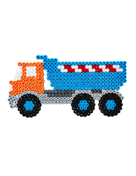 Ha207-119,Margele de calcat Hama midi albastru cer 1000 buc in pungulita