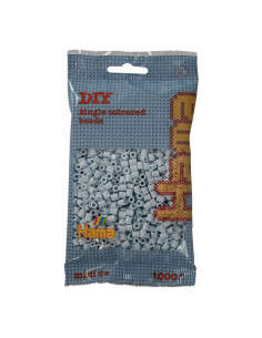 Ha207-120,Margele de calcat Hama midi albastru gri 1000 buc in pungulita