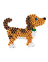 Ha207-122,Margele de calcat Hama midi mustar 1000 buc in pungulita