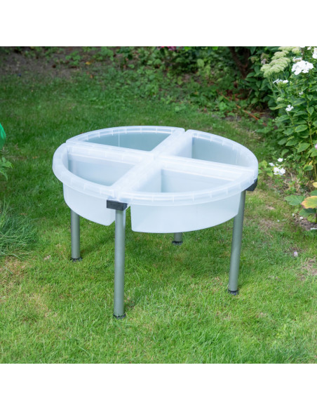 CD73610,Tava Educationala pentru Explorare si Sortare, 4 Compartimente Transparente