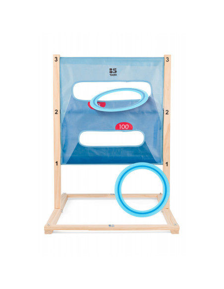 GA540,Aruncarea discului si Scara, joc 2-in-1 pentru copii, BS Toys