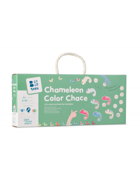 GA541,Vanatoarea de culori a cameleonului, joc de memorie pentru copii, BS Toys