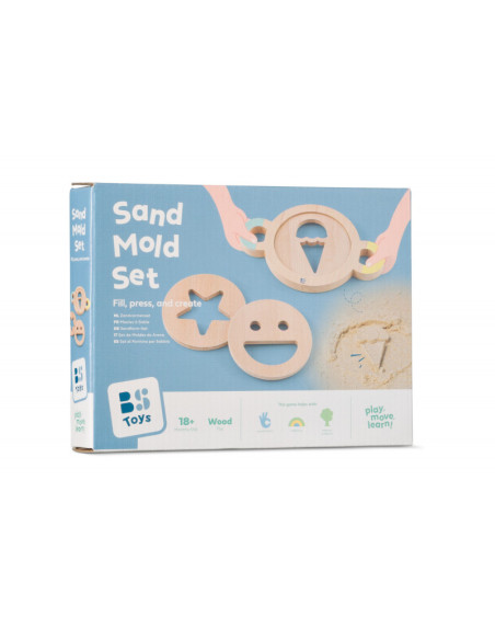 GA553,Set de forme pentru nisip, BS Toys