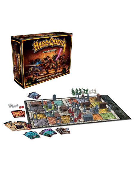 F2847,Hero Quest Joc De Societate In Limba Engleza