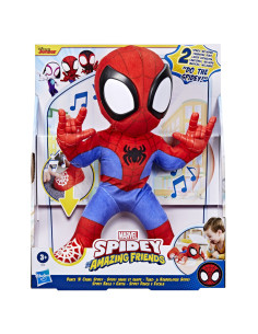 F6722,Spidey Si Prietenii Lui Uimitori Marvel Figurina Spidey De Plus Interactiva