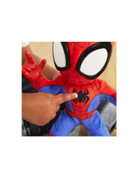 F6722,Spidey Si Prietenii Lui Uimitori Marvel Figurina Spidey De Plus Interactiva