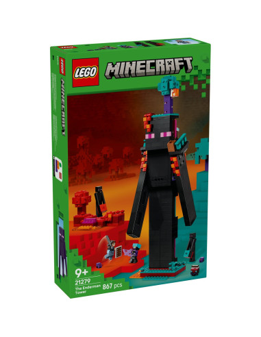 LEGO-21279,Lego Minecraft Turnul Enderman 21279