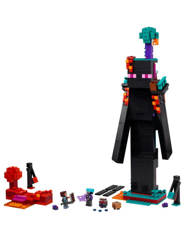 LEGO-21279,Lego Minecraft Turnul Enderman 21279