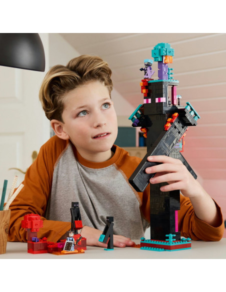 LEGO-21279,Lego Minecraft Turnul Enderman 21279