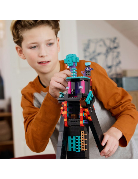LEGO-21279,Lego Minecraft Turnul Enderman 21279